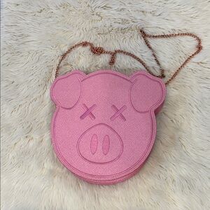 Jeffree Star Pink Pig-Shaped Cosmetic Bag